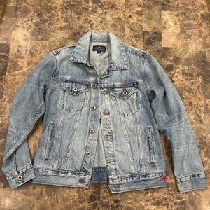 Lucky Brand Faded Blue Denim Jacket